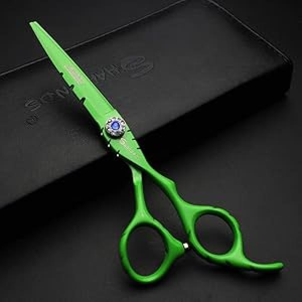 Product Introduction of 6 Inch 440C High Hardness Stainless Steel Hair Scissors Hair Salon Hair Stylist Cutting Thinning Tool Barber Special (scissors set) (6 inch 2pc-C) Haircare Heatless 9