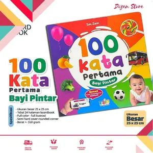 100 Kata Bayi Pintar - Zain - Dizen Store