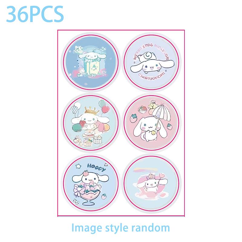 Product Introduction of 36Pcs Sanrio Kuromi Cinnamoroll My Melody Anti-Mosquito Stickers Screen Patch Stickers Anti Mosquito Clothing Hat Decoration 45