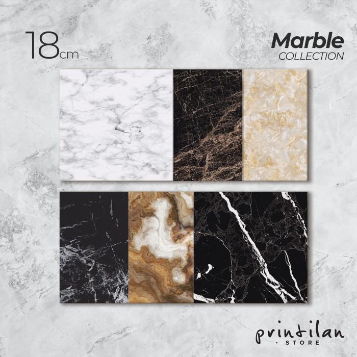 Jual [18 cm Kotak] MARBLE COLLECTION CAKE BOARD / Tatakan Printilan ...