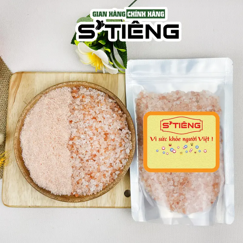 Muối Hồng Nấu Ăn, Nấu Sữa Hạt, Làm Bánh S'TIÊNG 1