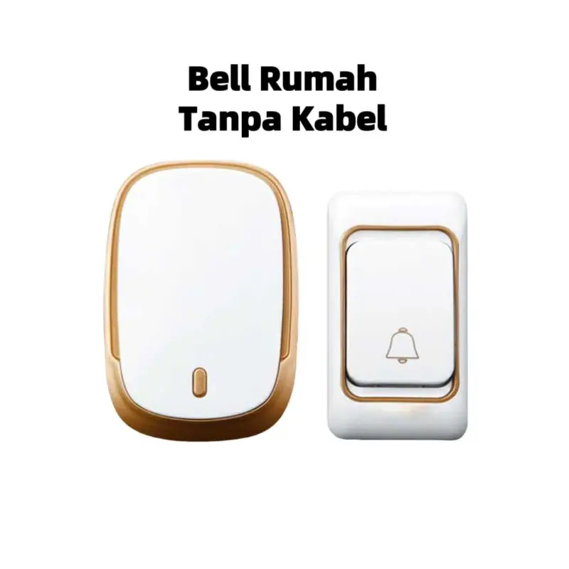 BEL RUMAH TANPA KABEL / BEl RUMAH WIRELESS / DOOR BELL PINTU 1 RECIVER