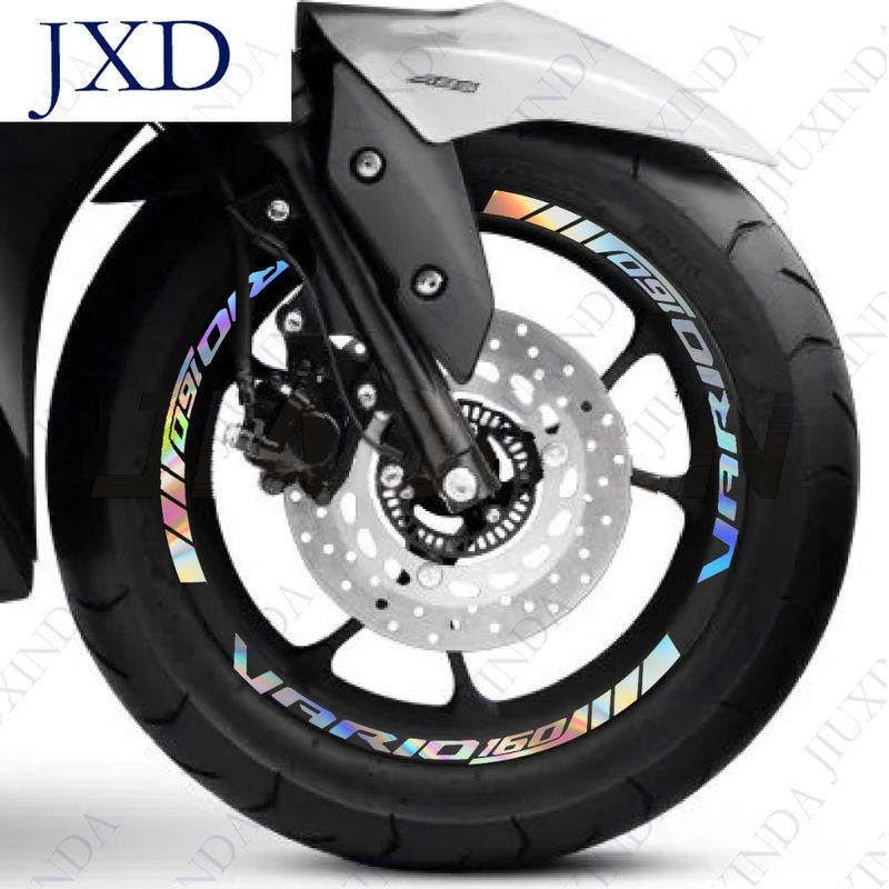 Hình dán vành xe máy cho Honda Vario 160 150 125 thiết kế trước và sau Nhãn Dán Decal Tem
