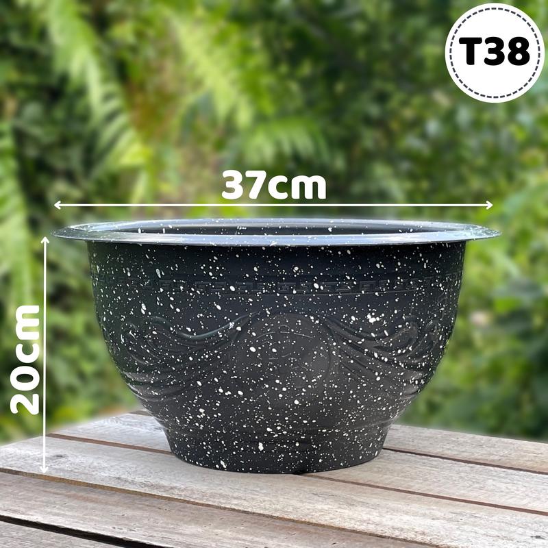 10 Cái Chậu Nhựa T38 Truyền Thống Dày