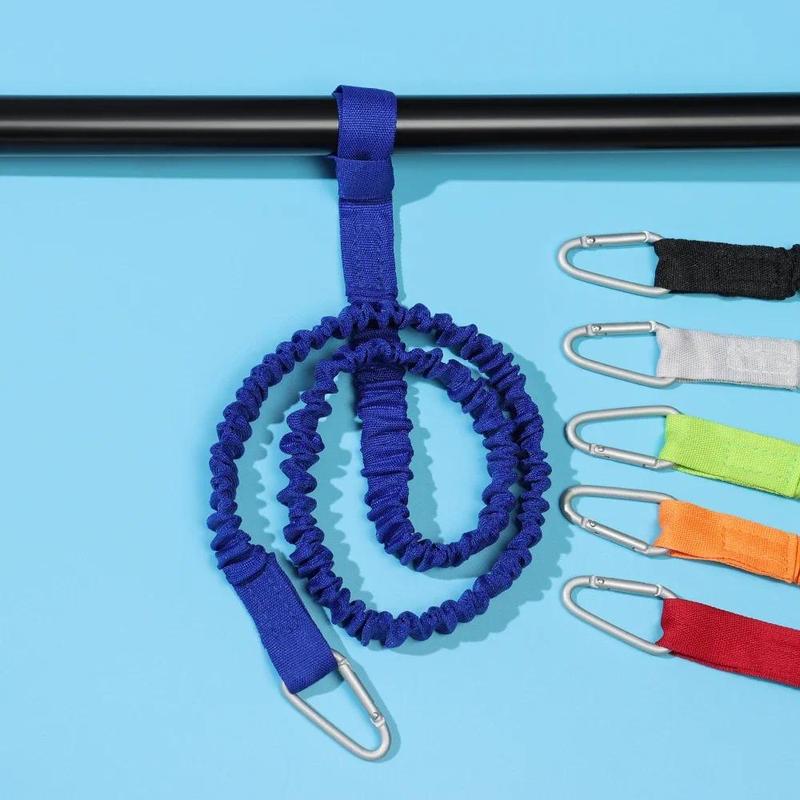 Product Introduction of 1pc Tie Rope with Safety Hook Kayak Paddle Leash Adjustable Elastic for Kayak Paddles Canoe Oar Fish Rod Rowing Boat Accessory 9