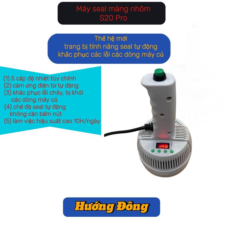 Máy seal màng nhôm, máy dán màng nhôm 500A-500C 2