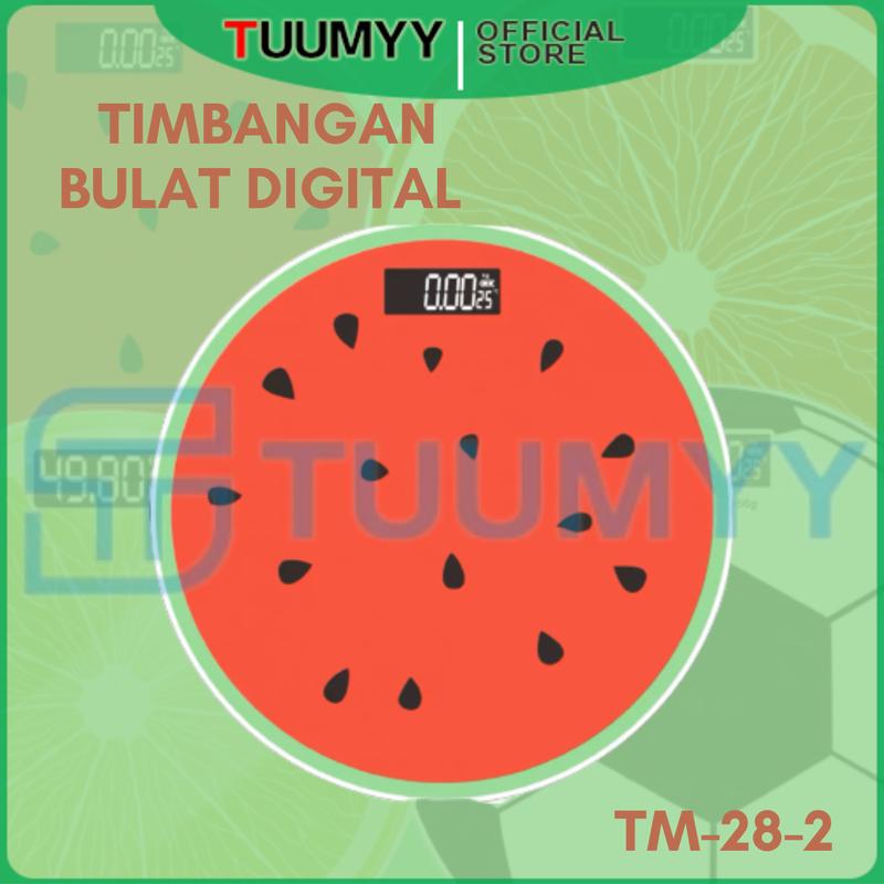 Product Introduction of [COD] TIMBANGAN DIGITAL BADAN MOTIF BUAH BULAT 28CM TM-28-88 2