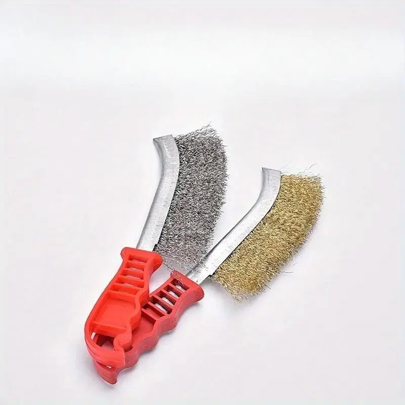 Product Introduction of Multifunctional Barbecue Cleaning Brush, 1 Count Long Handle Barbecue Cleaning Tool, Kitchen Cleaning Tool for Home Dining Room Barbecue 0