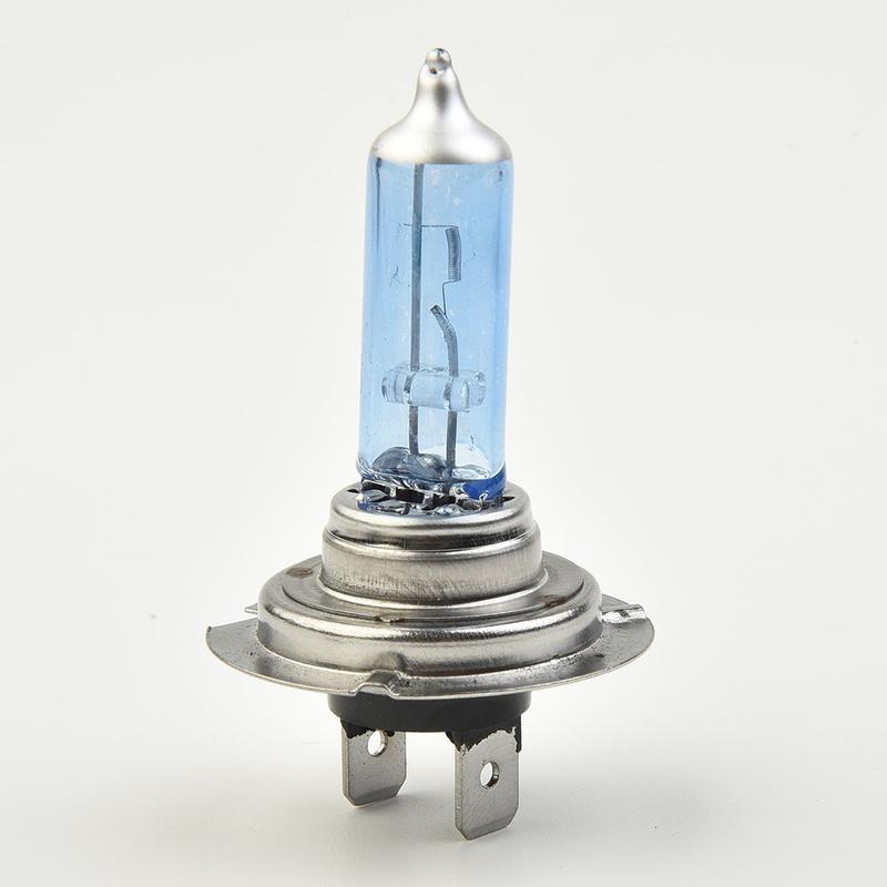 Bóng đèn Xenon, Trắng 12V H7 100W 6000K, Siêu sáng, Đèn pha ô tô Halogen, Bộ 2 chiếc, [SYTK] 4
