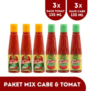 PAKET MIX CABE 135 ML 3 PCS dan TOMAT 135 3 PCS