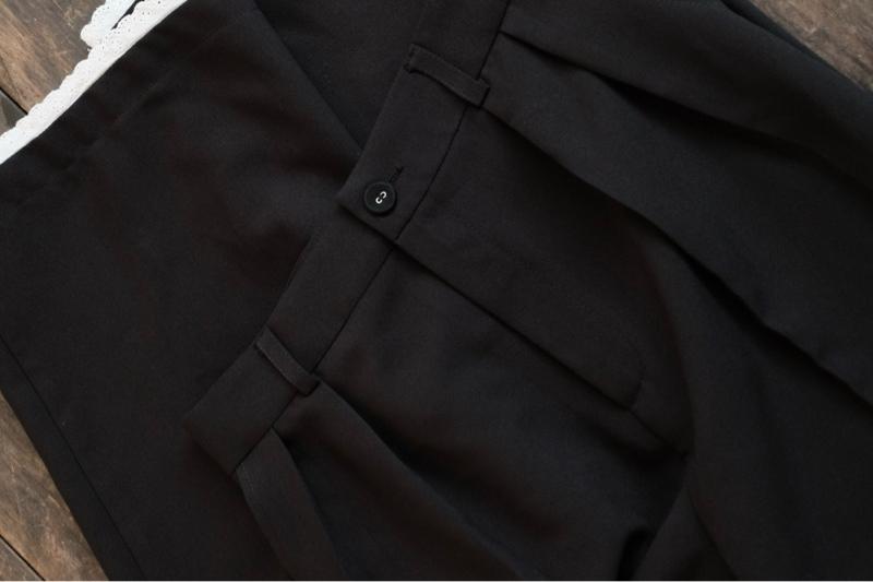 Product Introduction of LA EM | Quân Tana - quân suông nữ chất liệu cao cấp vải không nhăn, mềm mịn dứng dáng, phối ren. 6