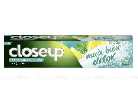 Kem đánh răng Closeup Muối Biển Detox 180gr