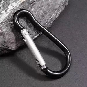 Toko1234. Carabiner Gantungan Kunci Warna Warni Aluminium Alloy 5D Shape Gantungan Karabiner Snaphook Kunci Hydrochrome.
