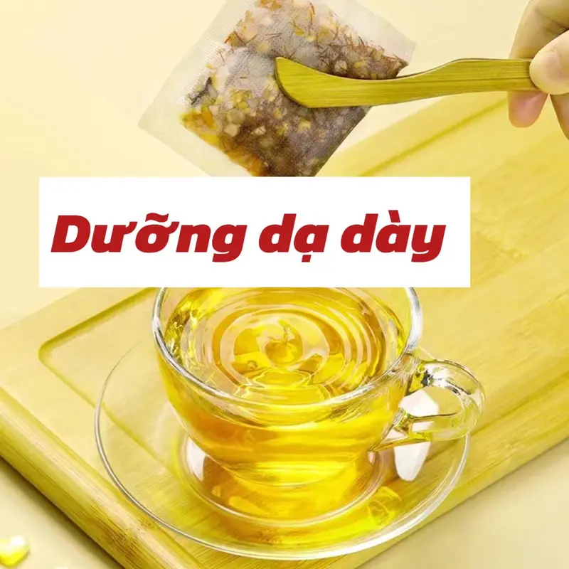[An Hoà Đường]trà dưỡng dạ dày đinh hương hầu đầu cô trà dưỡng vị bảo vệ vị cho mọi người giảm chuong bụng vị kém miệng hôi .. Tea Nước Trà {M005} 0