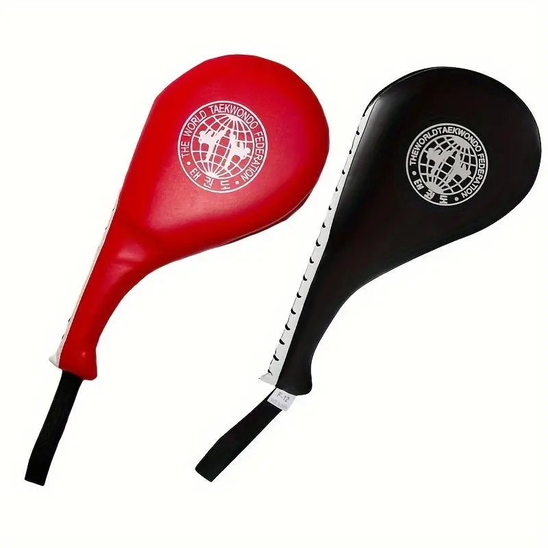 Taekwondo Foot Target, 1 Count PU Leather Taekwondo Foot Target, Professional Training Equipment for Taekwondo, Martial Arts, Boxing, Karate 0