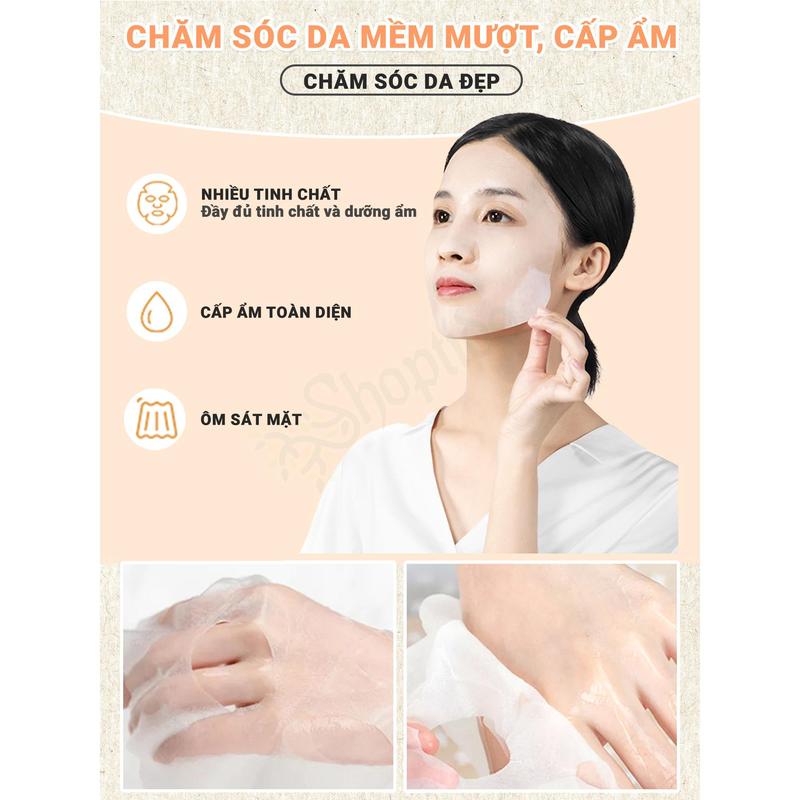 Mặt nạ nhau thai cừu Rwine Beauty dưỡng da, cung cấp độ ẩm, tái tạo collagen 40ml 2