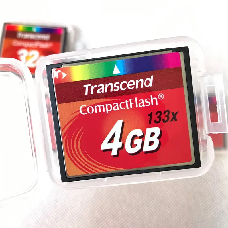 Thẻ nhớ CF Transcend 32GB 16GB 8GB 4GB tốc độ 133X  (Thẻ Compact flash cho máy ảnh) Phụ Kiện Camera Chụp Ảnh 4