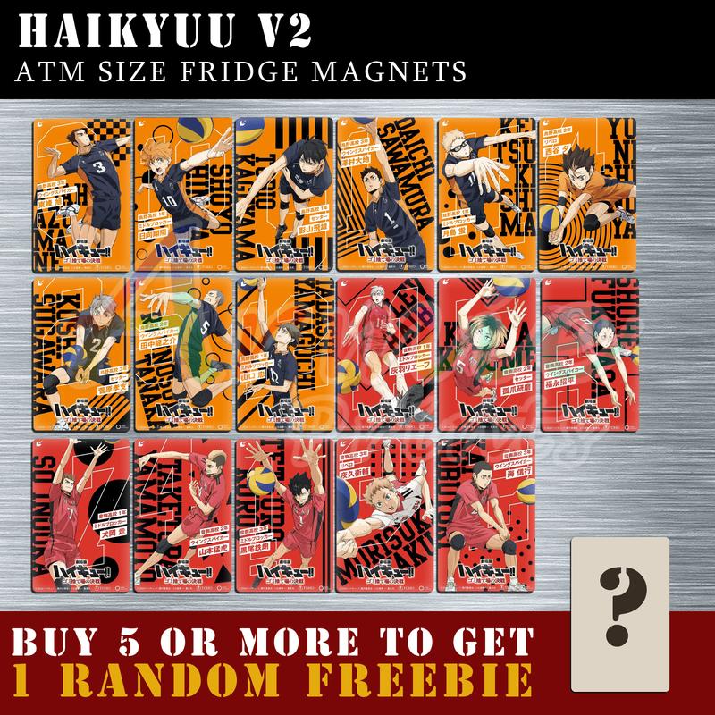 Anime | Haikyuu v2 ATM Size Ref Magnets | Decor | Collectibles - TikTok ...