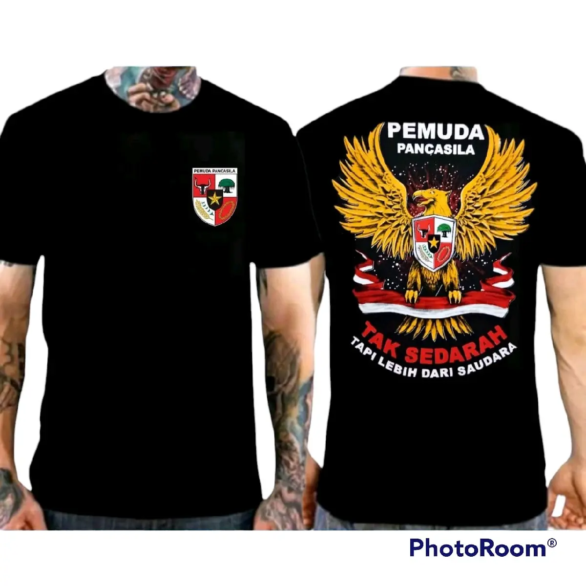 Kaos pemuda Pancasila Burung Garuda