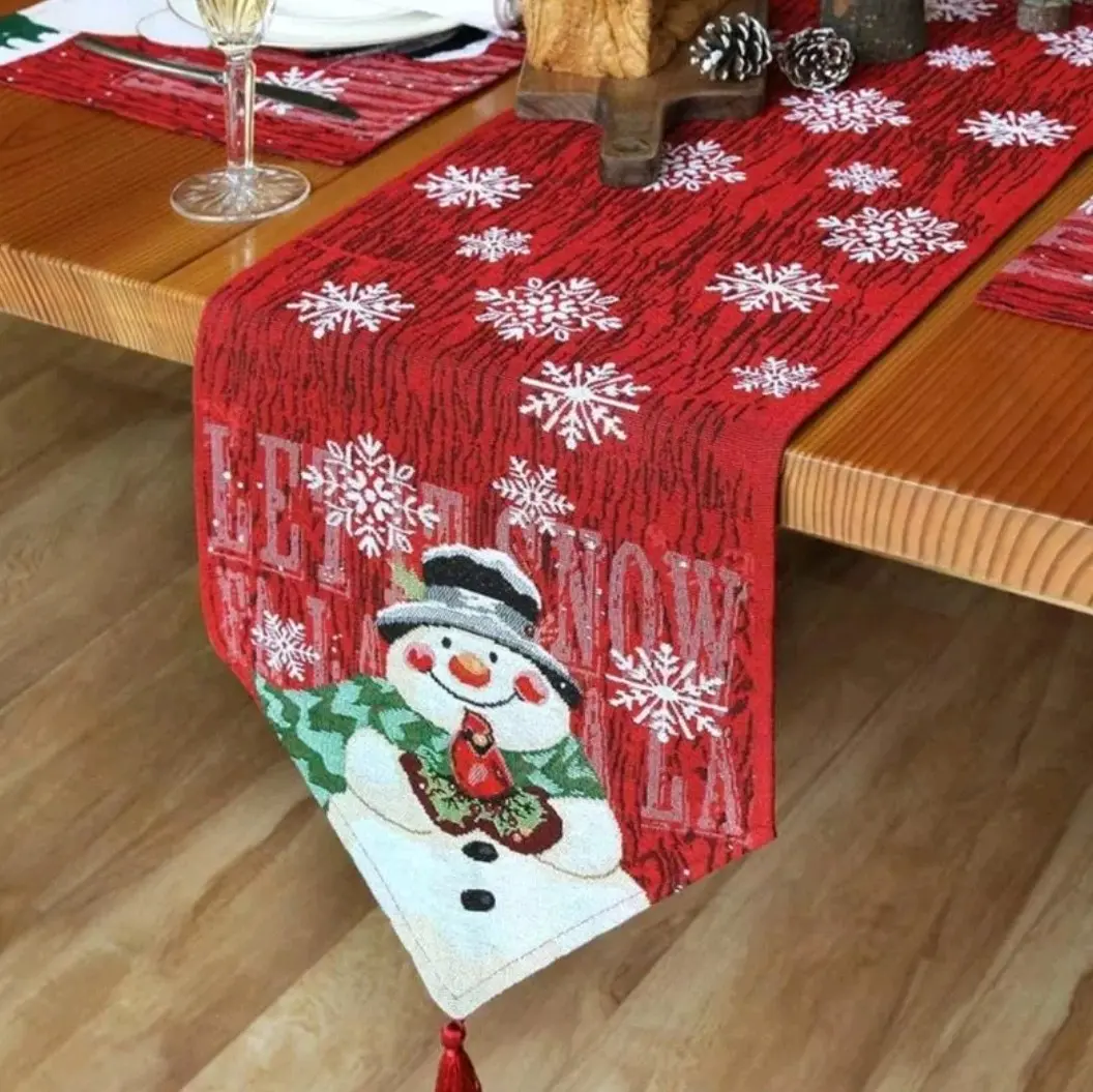 Taplak meja tema Natal