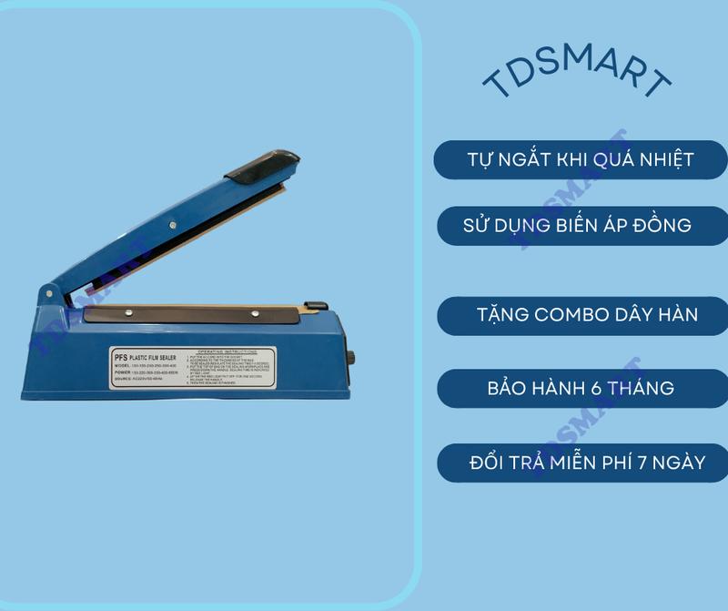 Máy hàn miệng túi nilon túi zip PFS 200 300 400 bảo quản thực phẩm bọc sản phẩm bán hàng Hút Chân Không