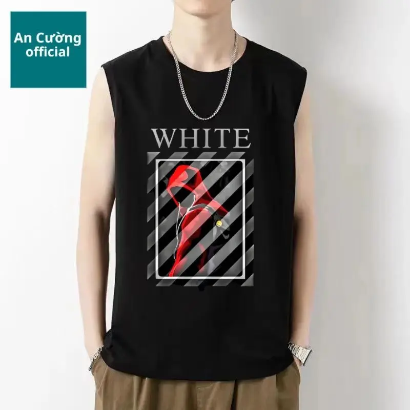 Áo ba lỗ nam unisex sát nách nam áo tanktop thể thao vải thun lạnh co dãn 4 chiều  - ancuong.official-06 Nhung Menswear