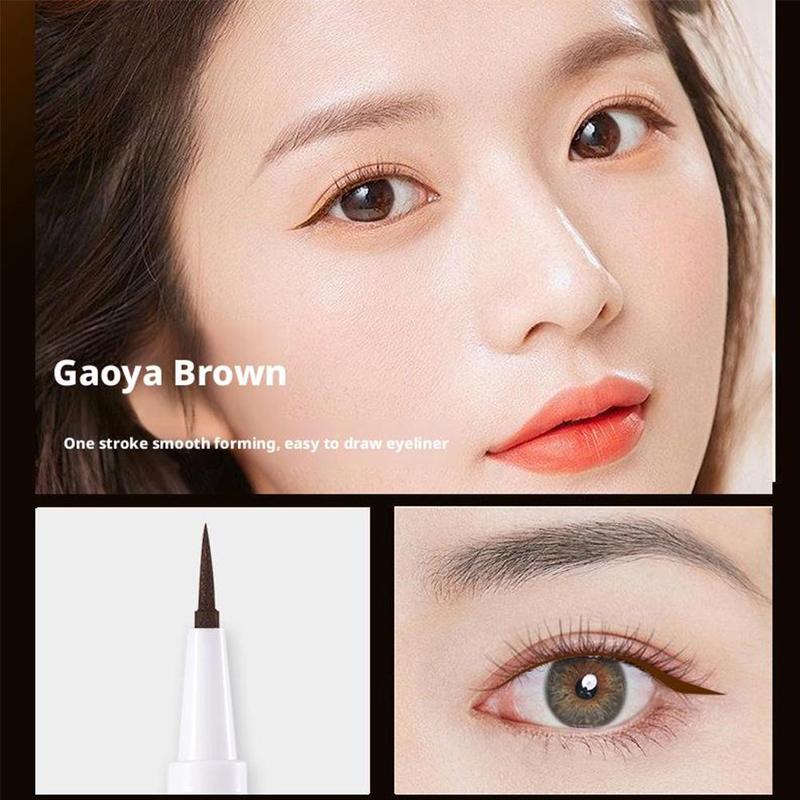 Product Introduction of Liquid Eyeliner Eyebrow Pencil Soft Brush Tip Line Smooth Waterproof Sweatproof Long-lasting Natural Non-fading Eye Makeup 19