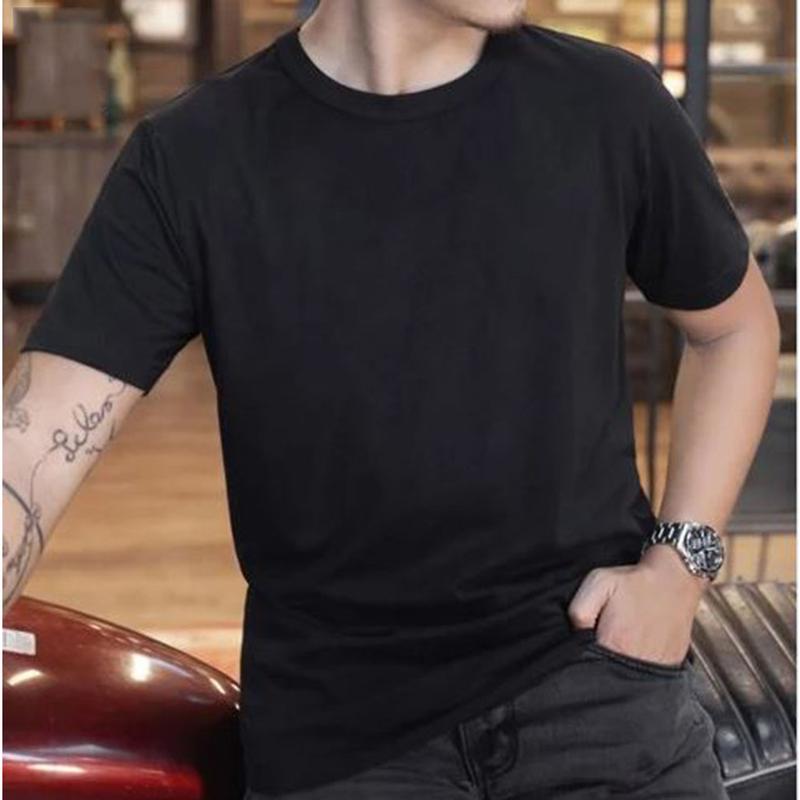 Áo Thun Trơn Nam Nữ Cổ Tròn Chất Cotton Mỏng Nhẹ Thoáng Mát Menswear áo  thun essentials áo  thun adlv 6
