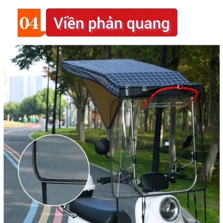 Mái che, ô che, dù che, mui che, rèm che, trùm che, bạt che xe gấp gọn trong phút mốt, phụ kiện xe 860 0