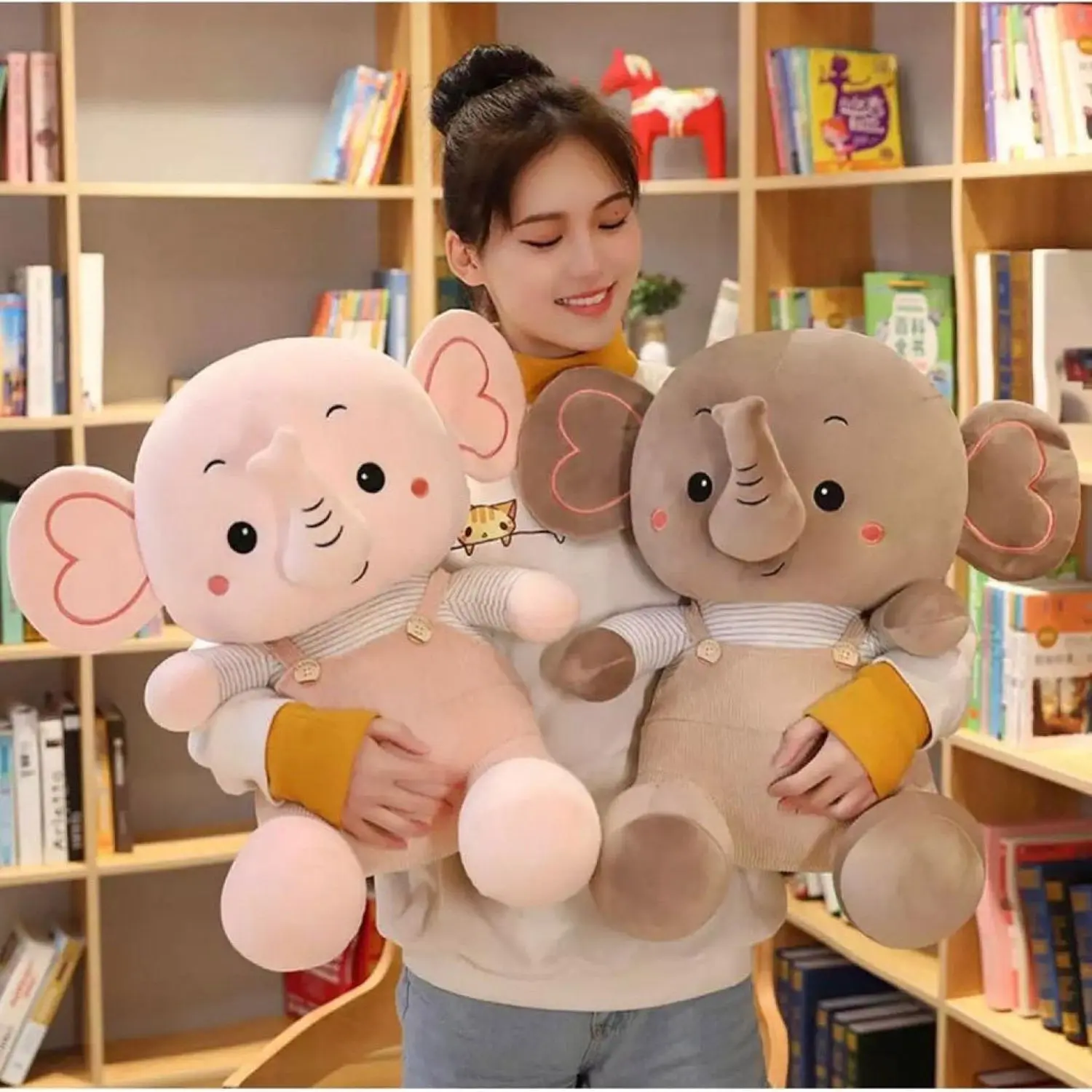 Gajah Pakai Baju Imut dan Lucu/Gajah Duduk Dolls   kelinci