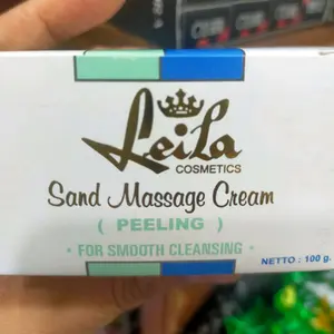 leila sand massage cream peeling