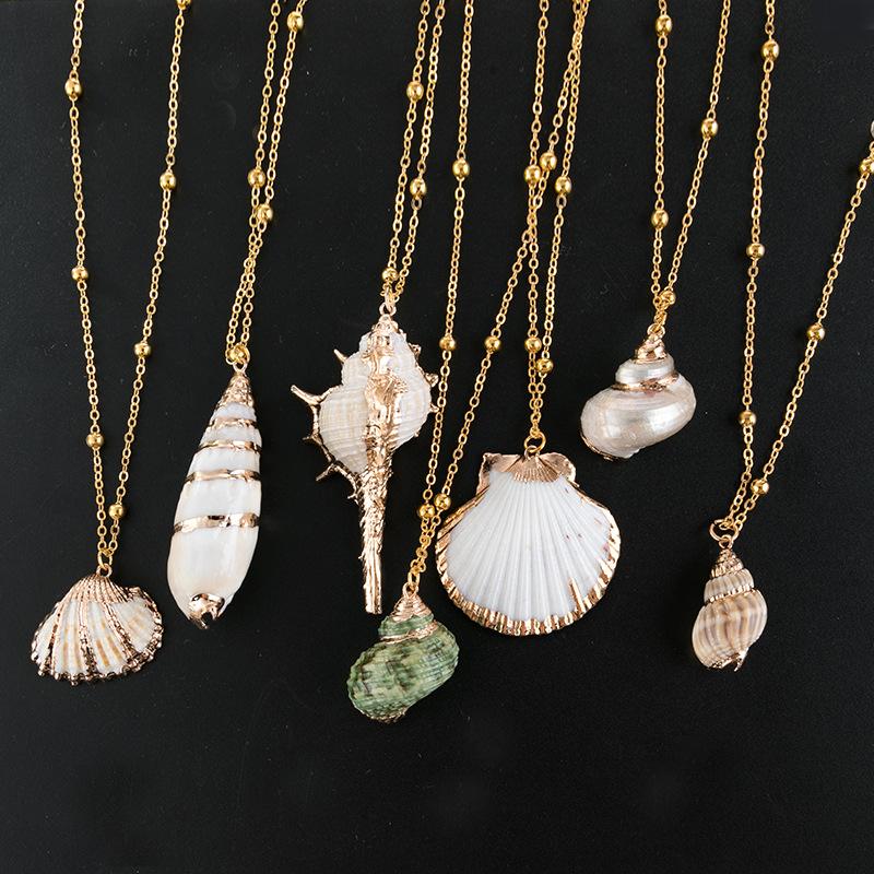 Vòng Cổ Vỏ Sò Con Hến Gió Đại Dương, Phnom Penh, Nhiều Tùy Chọn Có Sẵn, Phong Cách Bohemian, Quà Tặng Trang Sức 0