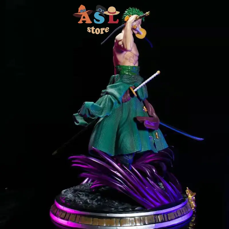 Mô Hình Zoro đứng cool ngầu 2 đầu  3 kiếm  3 haki ASL Shop Mô Hình One Piece Đồ Chơi Toy 2