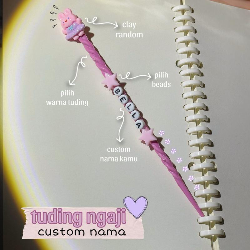 Tuding Ngaji Anak Bebas Custom Nama dan Berkarakter Sekolah 0