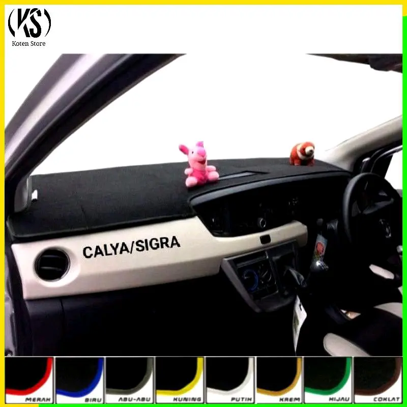 Cover Dashboard Mobil Calya/Sigra Free Anti Slip Car Karpet Karpet
