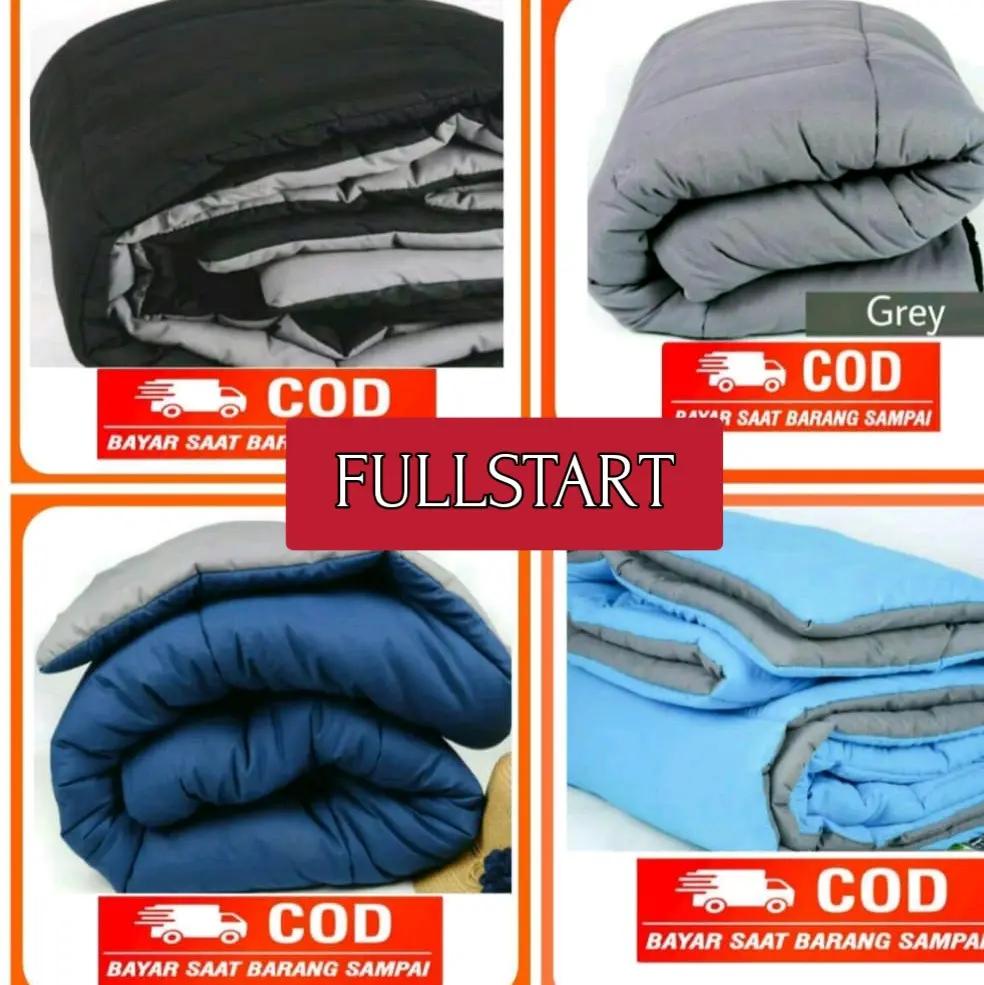 SELIMUT BEDCOVER SAJA TANPA SPREI#BY FULLSTART
