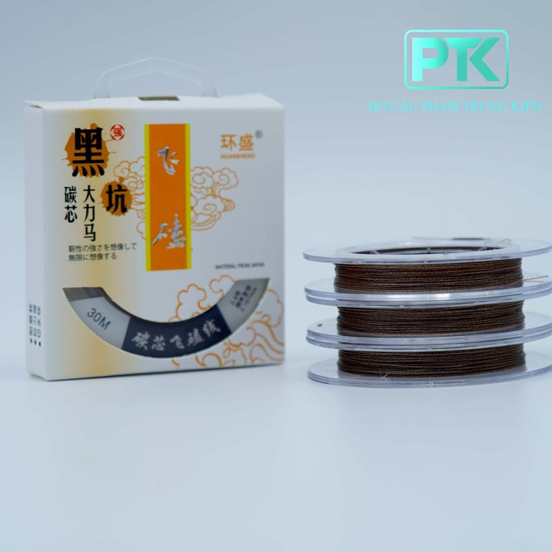  Dây PE Lõi Carbon Cuộn 30m 