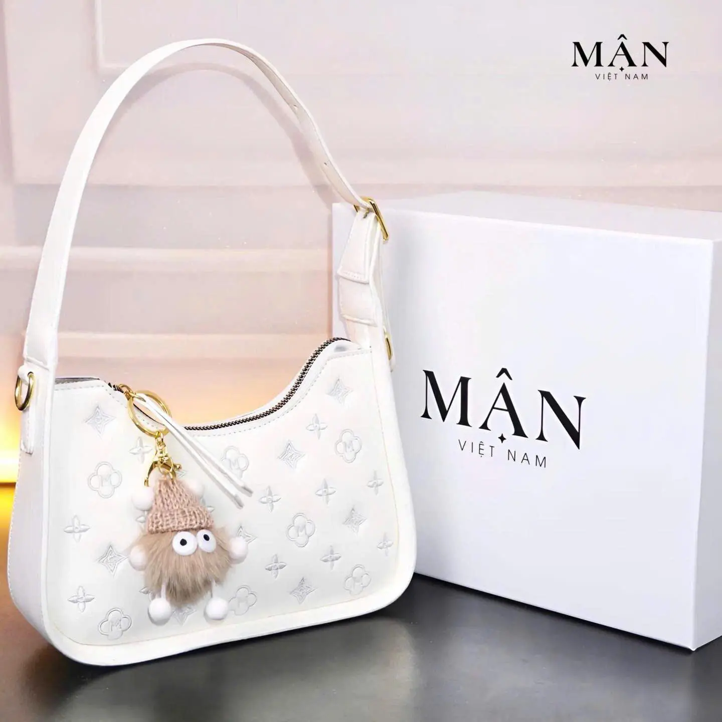 [GIÁ CHÀO SÀN] Túi xách Mận Hanoi Glossy Skin