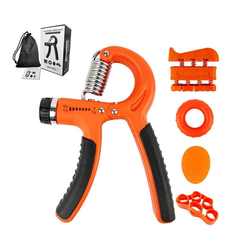 Product Introduction of 5-60Kg Hand Gripper R-Shape Adjustable Countable Hand Grip Strength Exercise Strengthener Gripper 30