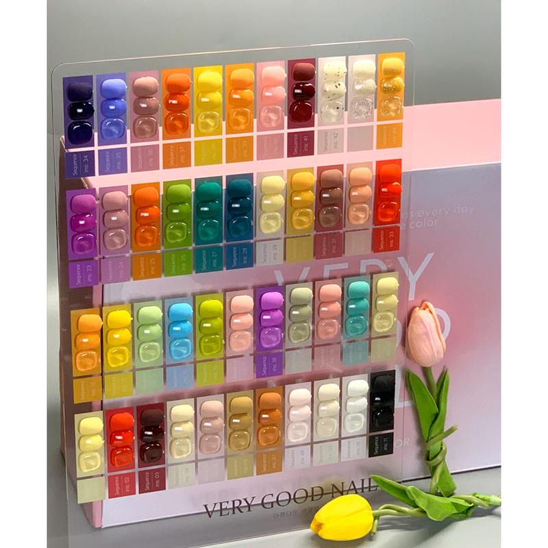 Sơn Very Good Nail 44 Màu Sắc (TẶNG Bảng Màu + TOP+ BASE)