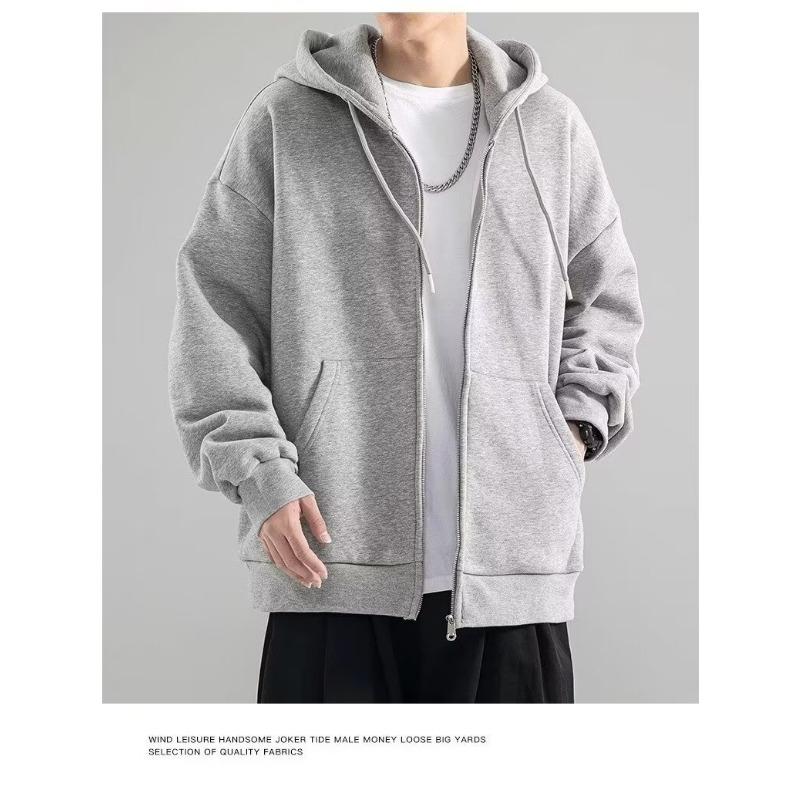 Product Introduction of XL-8XL Korean Basic Hooded Sweatshirt Men Plus Size Hoodie Simple Casual Loose Oversize Pullover Top 8