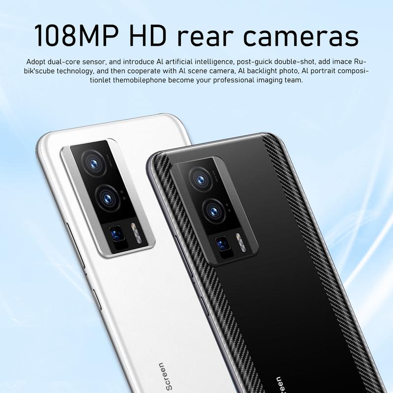 Product Introduction of F5 Pro mobile phone with a 7.2 inch Inch Inch Medium Hole Ultra Thin Screen 2+16G intelligent display Cellphone Smartphone 5
