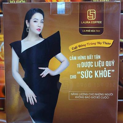 [2 Hộp] Cafe Laura Nhật Kim Anh Đông Trùng + Nấm Linh Chi 3