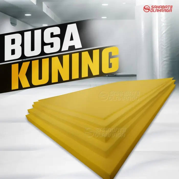 terjualBusa Lembaran (Density 20) 2mtr x 1mtr Kuning - Matras, Kasur, Furnitu - 1.6cmterlaris