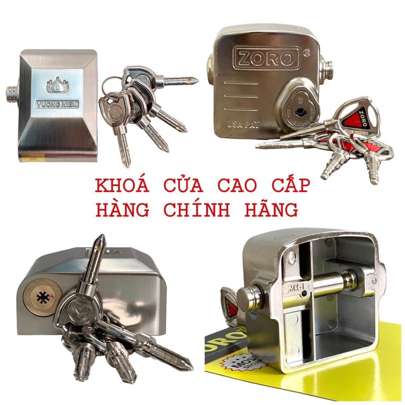 Khoá chụp bát cửa Inox202, Inox304 cao cấp chống cắt toàn diện - Lõi chìa bảo mật cao