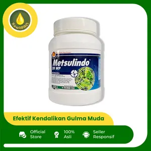 Herbisida Metsulindo 20 WP Ukuran 250 gr - Efektif kendalikan Gulma Muda