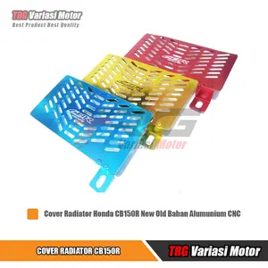 Cover Radiator CB150R New Old Tutup Radiator CB150R New Old AJV Bahan Alumunium CNC Tebal 1 mm 3 Variasi Warna Asli Engine