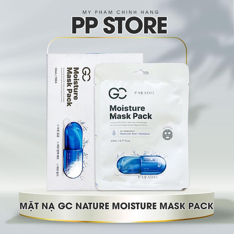 Hộp 10 miếng mặt nạ GC Nature Moisture Mask Pack