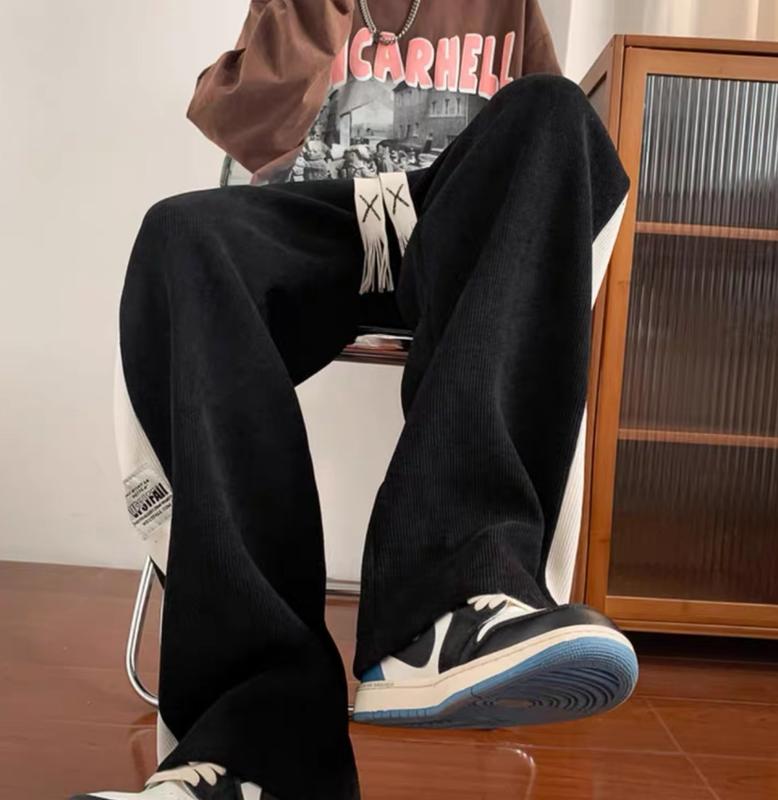 Quần Jogger Nỉ Nhung Tăm Siêu Dày Dặn Mềm Mịn VPSIFALL Unisex - Quần Ống Rộng Nam Nữ Ulzzang