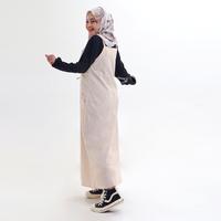 Gambar Rabbani - Atasan Over All Muslim Wanita Dara Lengan Pendek Zeenar Exclusive - 33B JerseyCream, XS dari Rabbani ID_NEW Kota Bandung 4 Tokopedia